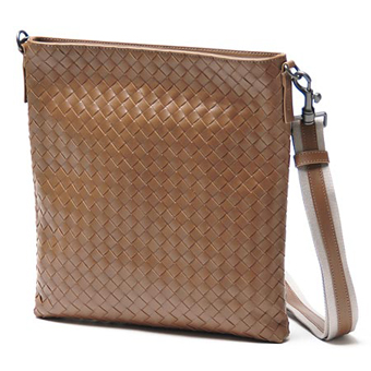 BOTTEGA VENETA ボッテガヴェネタ バッグ コピー レザー ショルダーバッグ 276357 v465c 2883 キャラメルブラウン